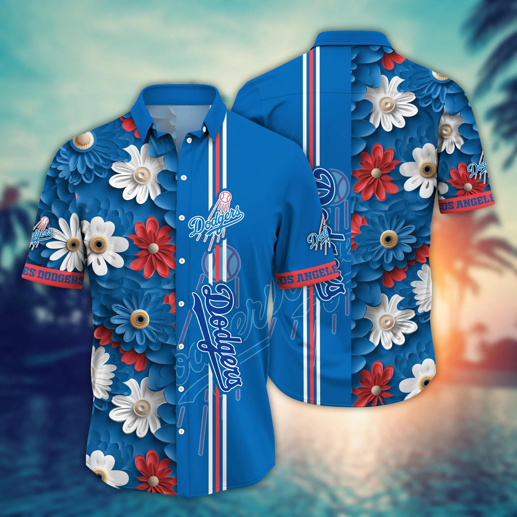 Los Angeles Dodgers Mlb Hawaiian Shirt Sizzle Aloha Shirt