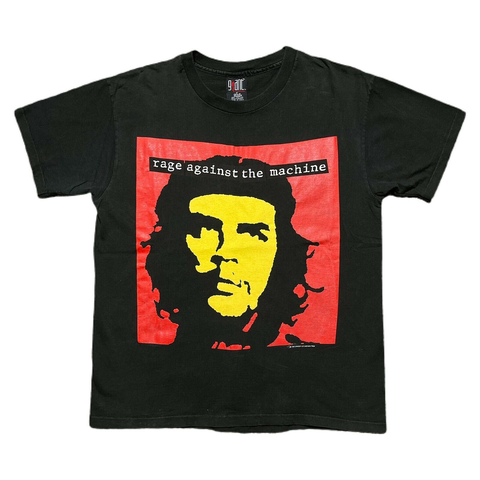 Vintage 90S Rage Against The Machine Che Guevara Shirt Giant Single Stitch