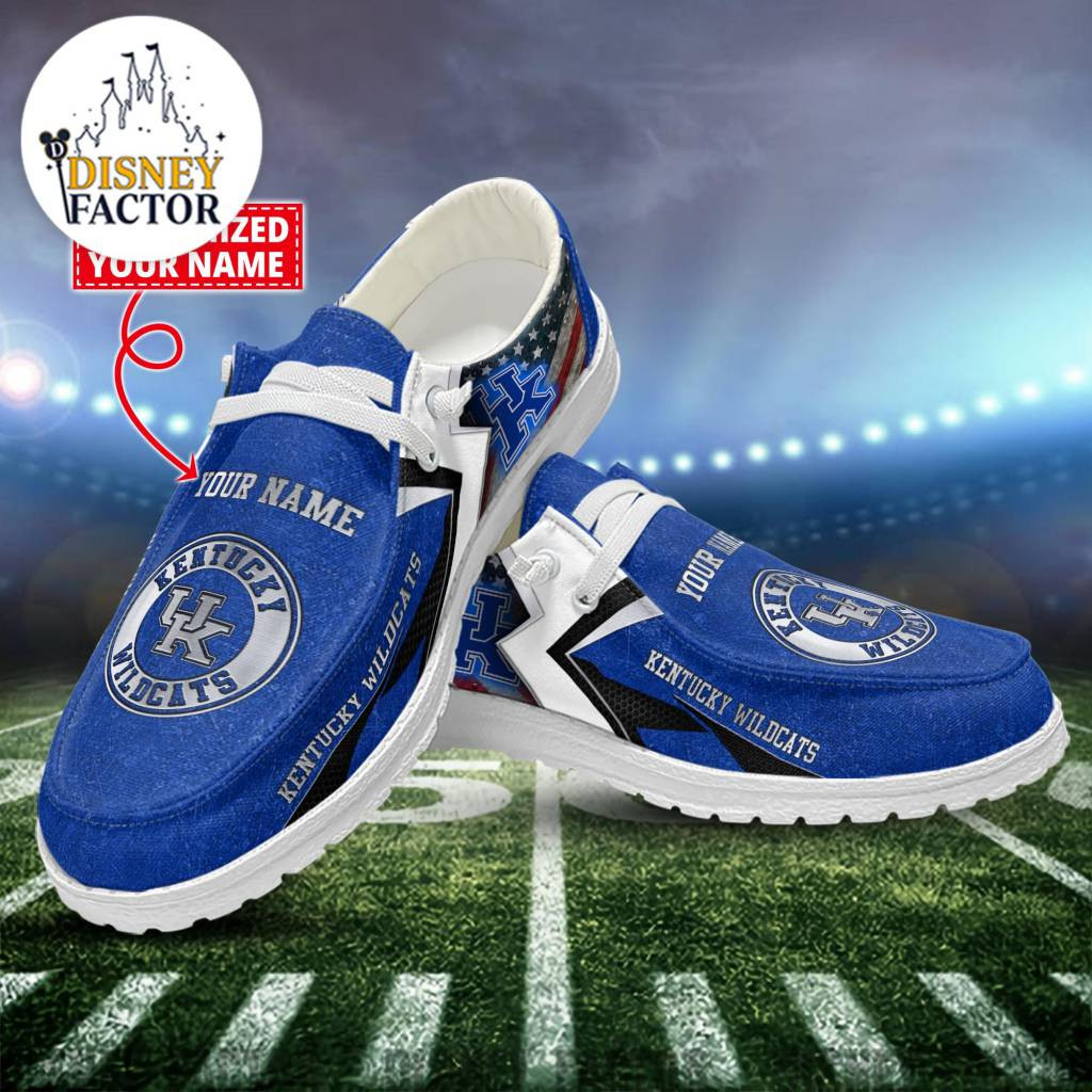 Kentucky Wildcats Hey Dude Shoes Personalized Hey Dudes NCAA Hey Dudes