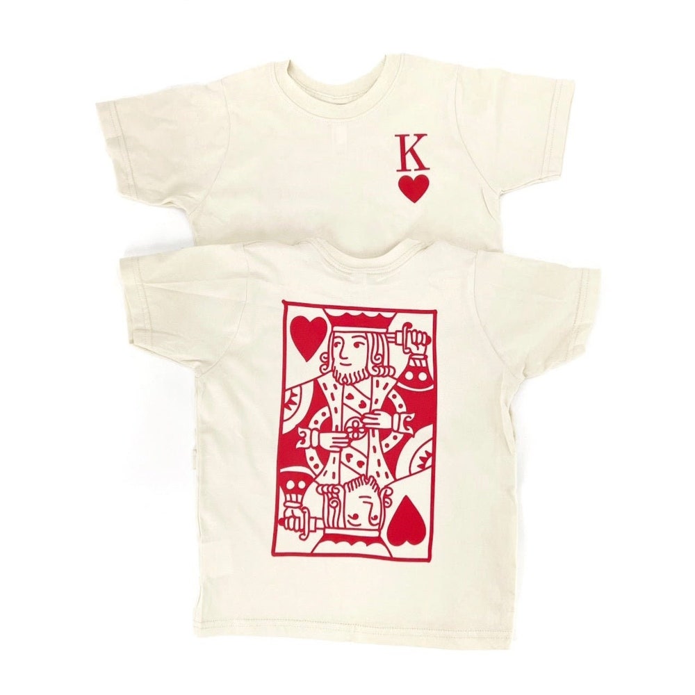 King Of Hearts Toddler Valentines Day Shirt, Kid Valentines Day Shirt, Valentine Day, Valentines Shirt, Boy Valentines Day Shirt, Lover Boy X Peckshirt