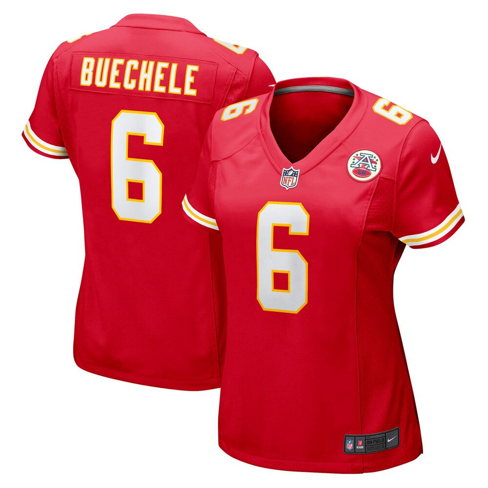 Women’S Kansas City Chiefs Shane Buechele Nike Red Game Jersey