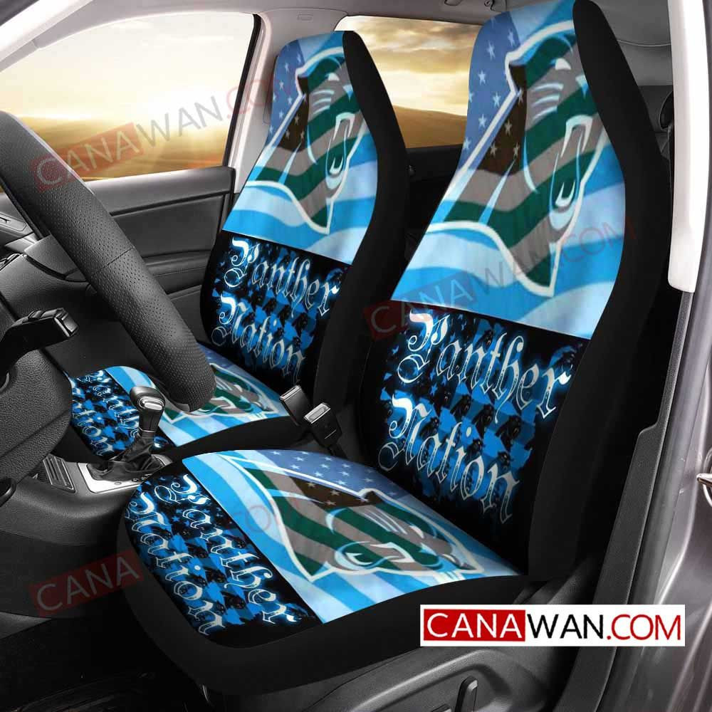 Carolina Panthers Car Seat Cover Set CSC9466