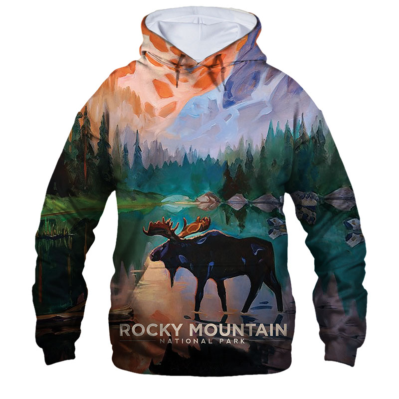 Rocky Mountain National Park Artwork Men And Women Shirt, Hoodie, Clothing