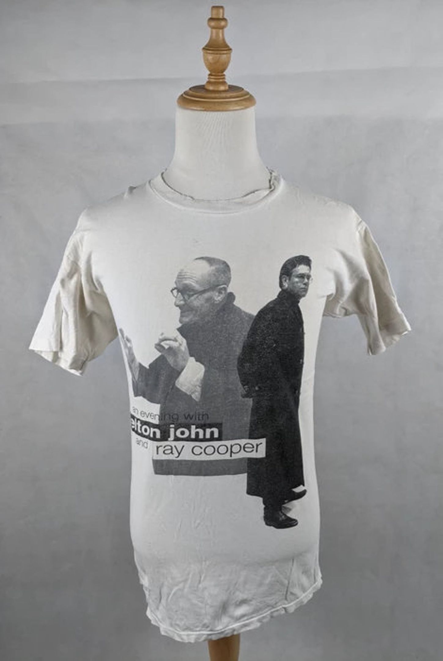 Vintage 90S Elton John Ray Cooper 1995 Japan Tour Shirt Us L / Eu 52-54 / 3