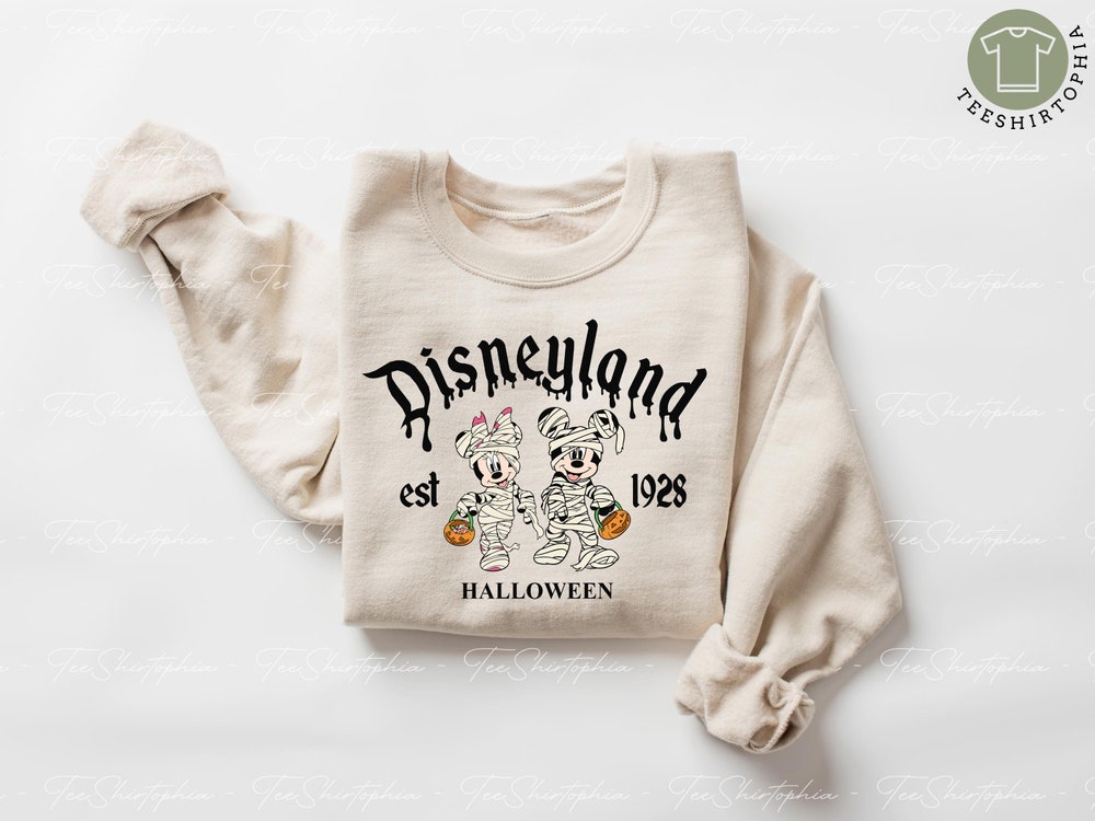 Disneyland Halloween T-shirt, Sweatshirt, Hoodie, Magical Land Halloween Sweatshirt, Trendy Sweatshirt, Disneyland Shirt, Halloween Sweatshirt, Mickey Minnie