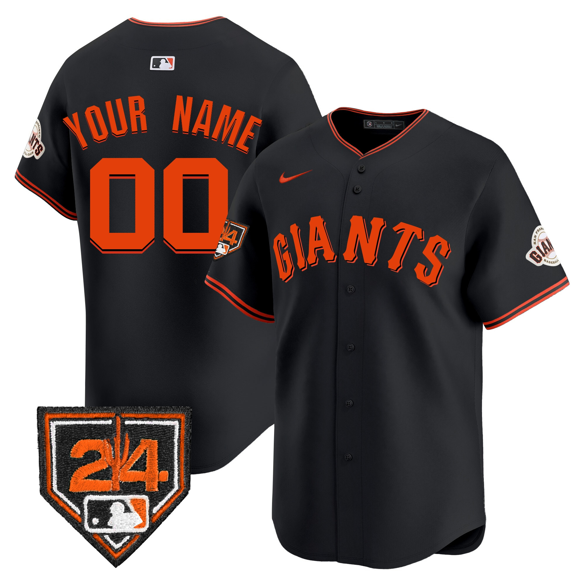 San Francisco Giants 2024 Spring Training Vapor Premier Limited Custom Jersey – All Stitched