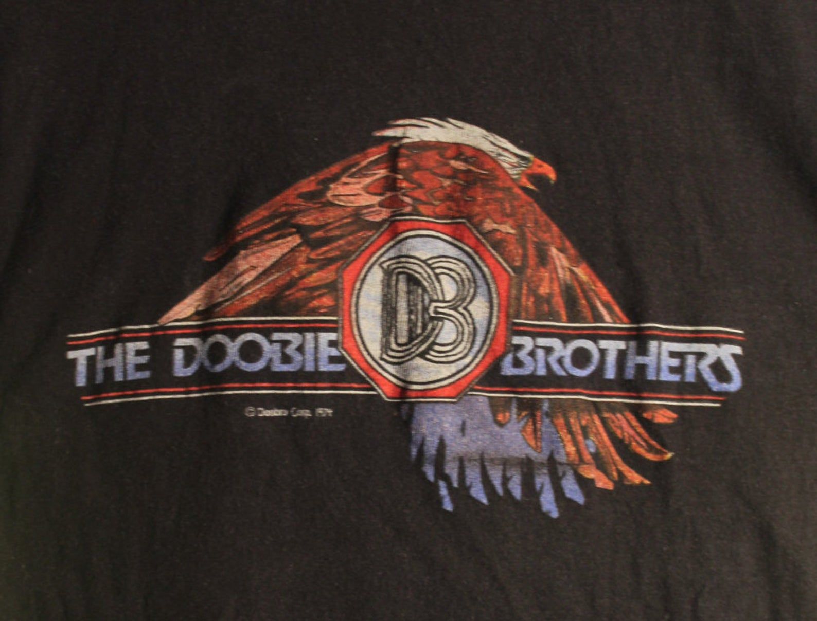 The Doobie Brothers Concert T Shirt Rare ! Vintage 1979! Doobie Bros Minute By Minute Summer Tour 1979! X/Sm!