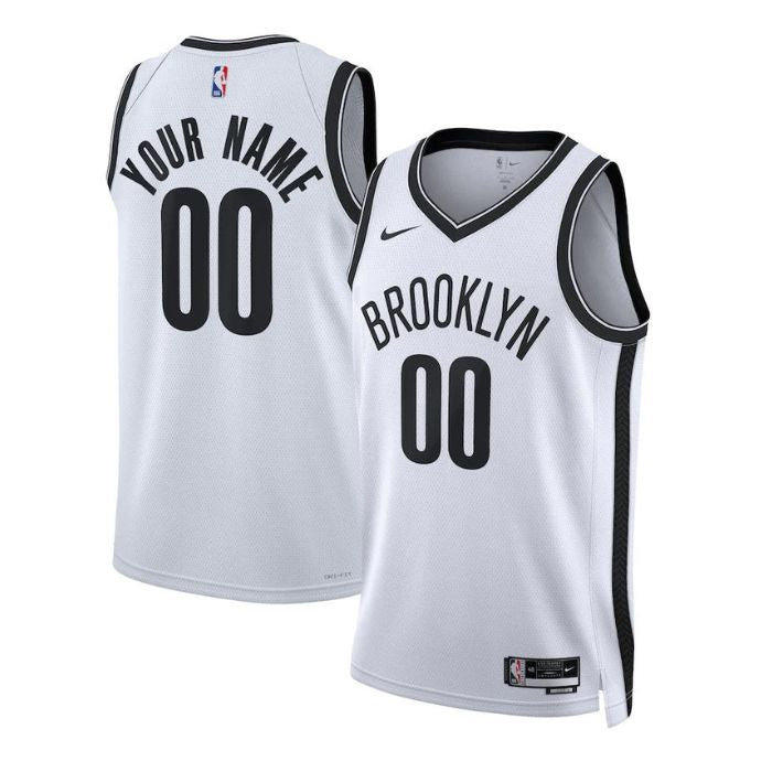 Brooklyn Nets Unisex Shirt 2023 Custom Jersey White – Association Edition