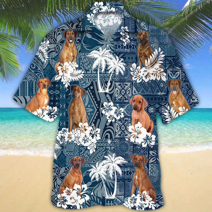 Rhodesian Ridgeback Hawaiian Shirt