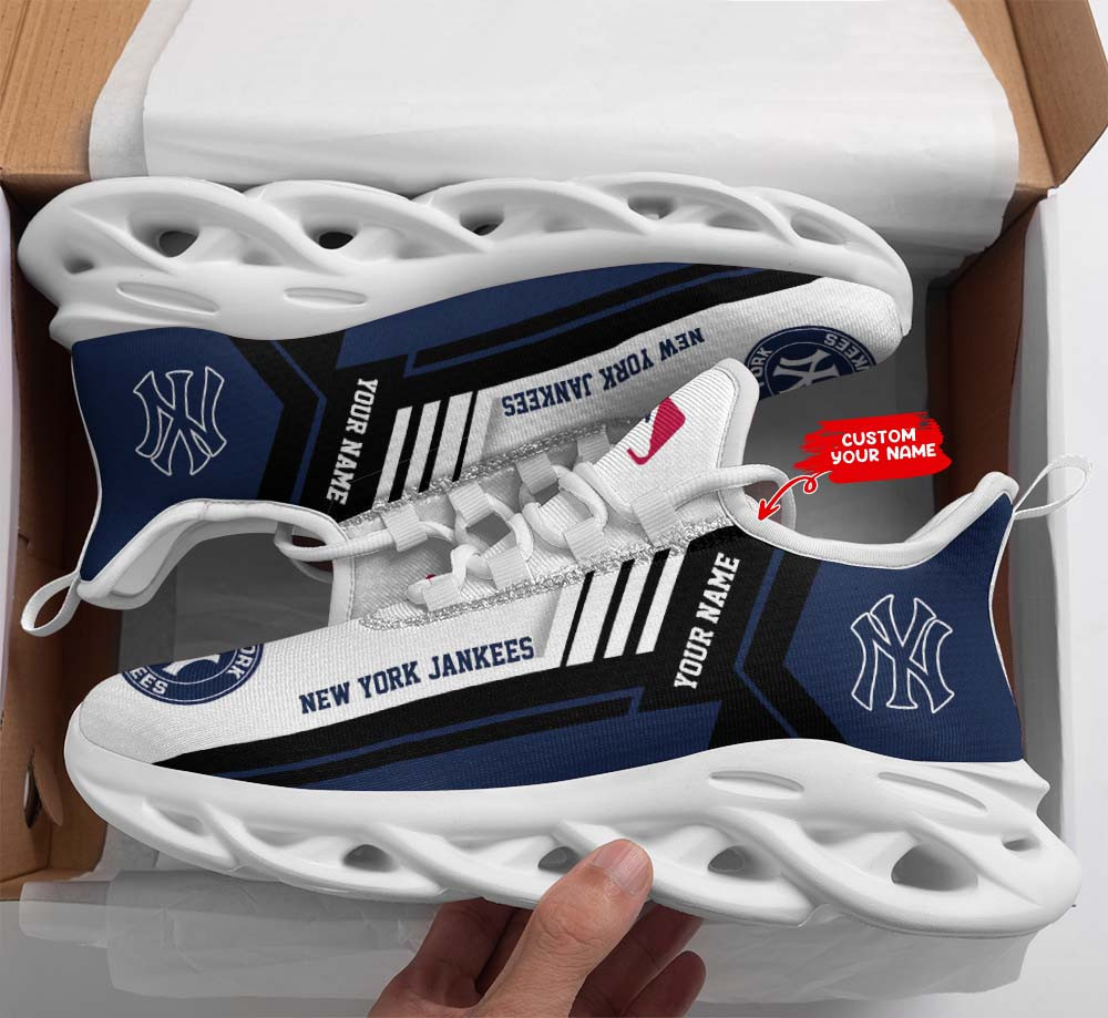 New York Yankees Personalized Clunky Sneaker Max Soul Shoes Ver 82