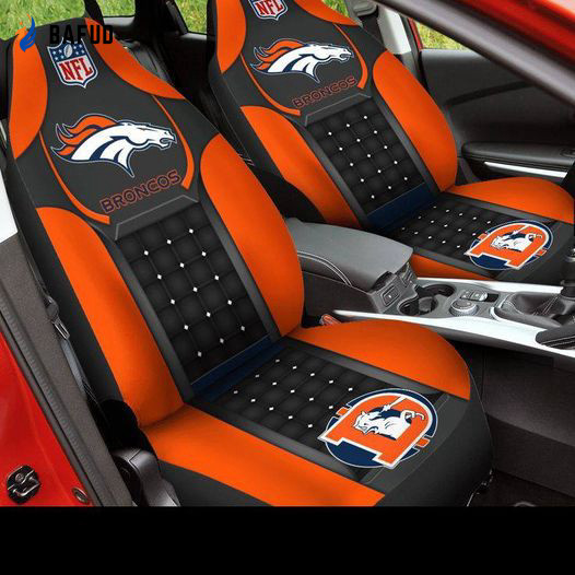 Denver Broncos Car Seat Cover Set Perfect Fan Gifts! CSC5853