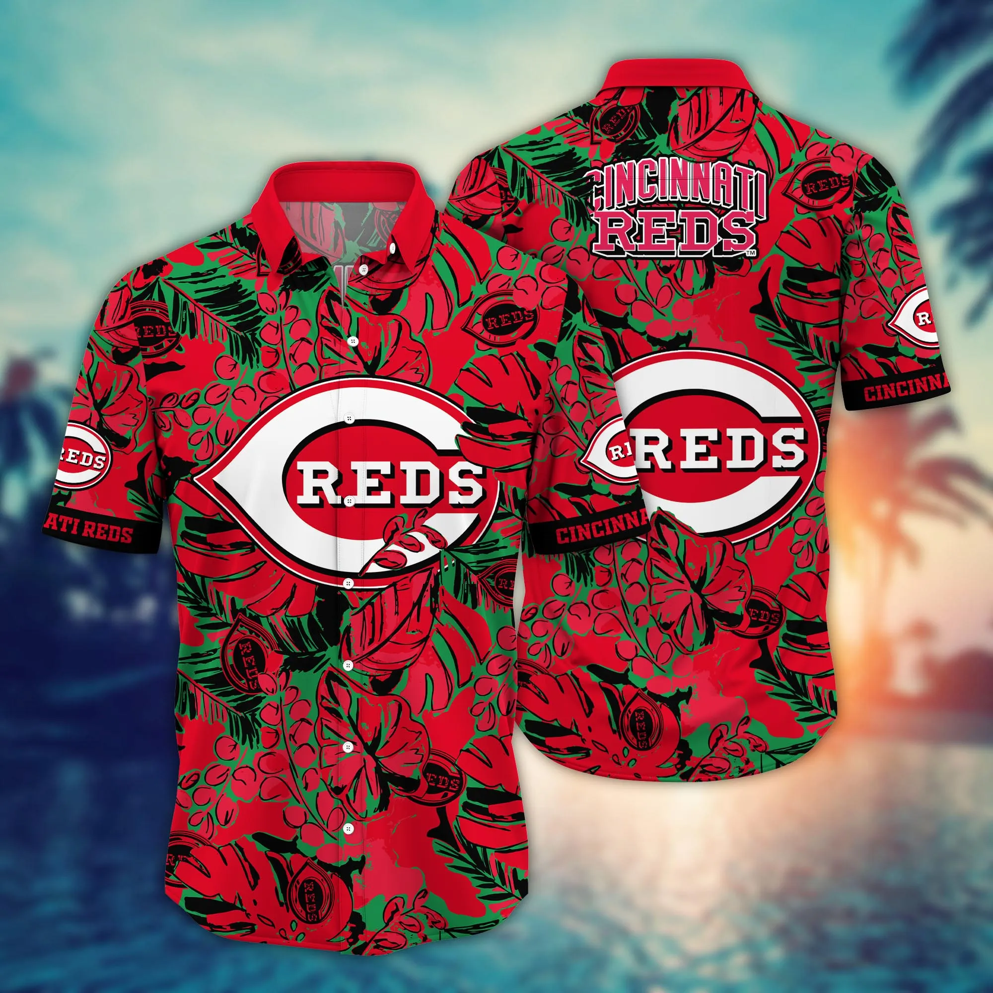 Cincinnati Reds Mlb Hawaiian Shirt Travel Aloha Shirt