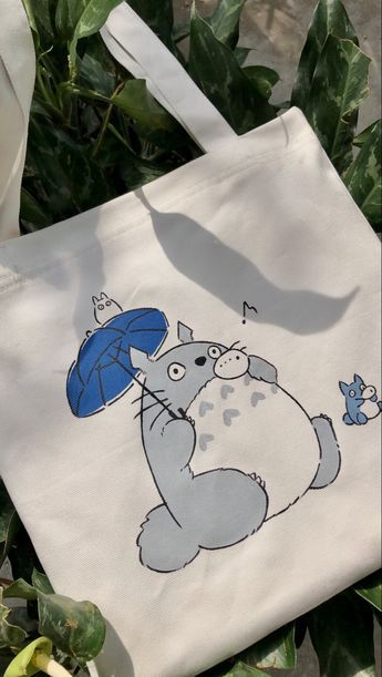 Studio Ghibli Tote Bag, Canvas Tote Bags, Tote Bag Design, Tote Bag Idea