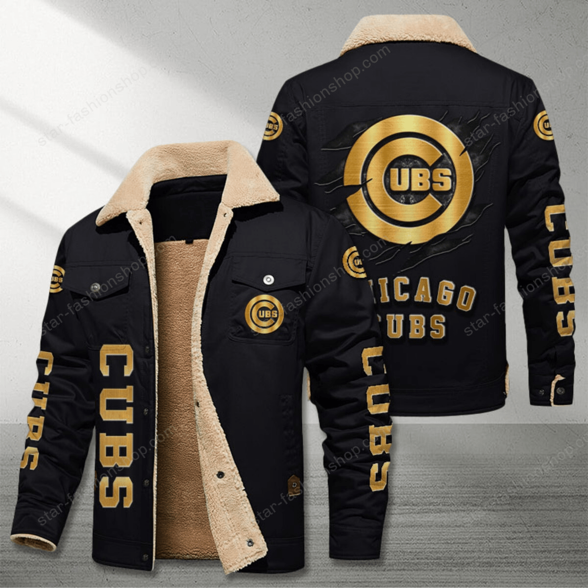 Chicago Cubs Stand Collar Jacket