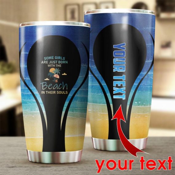 Beach Girl Personalized Tumbler