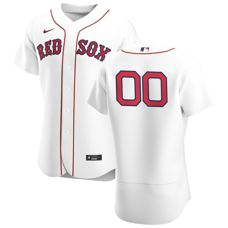 Boston Red Sox Team 2023 Home Custom Jersey Unisex Pro Official – White