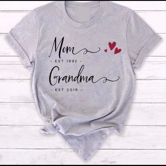 Mom And Grandma Shirt Bundle Two Shi … fashionstation