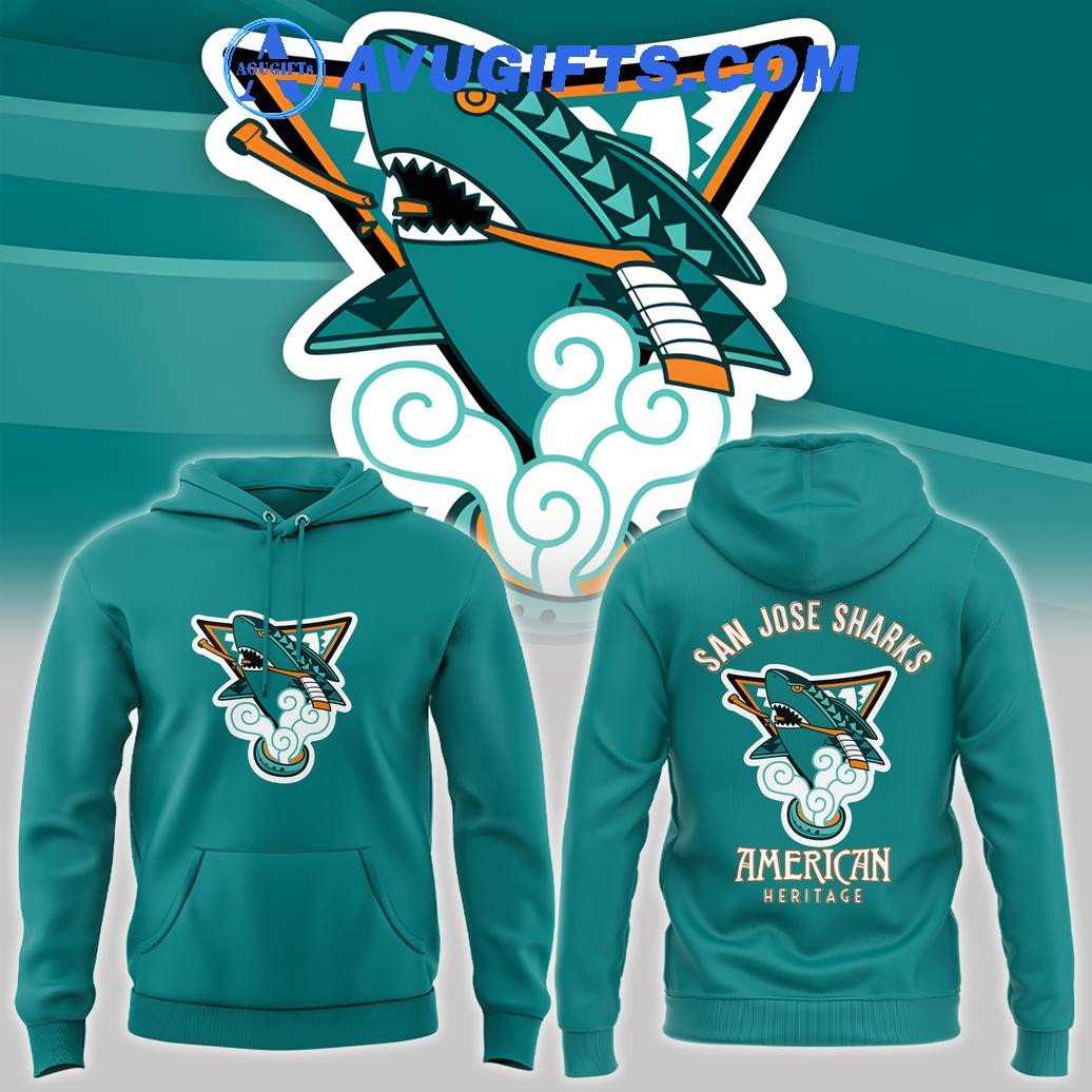 San Jose Sharks X Native American Heritage Limtied Edition Hoodie – Zip Hoodie 3D Aop Shirt