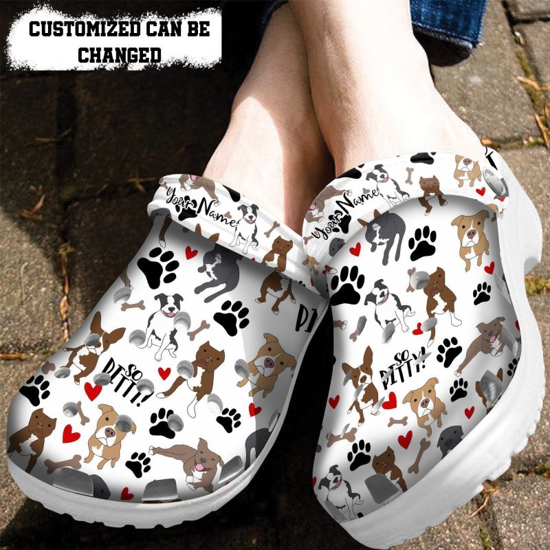 Personalized Clogs –  France Bull Dog Shoes For Girl Women Mother Day – Dog Mom Shoes Croc Clogs Customize Name