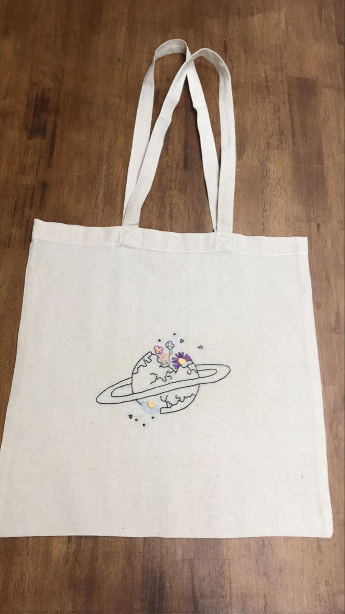 Canvas Bag Embroidery Ideas, Best Tote Bags Ideas, Cute Tote Bags Ideas, Tote Bag Design Ideas, Girls Tote Bag, Best Canvas Tote Bags Ideas