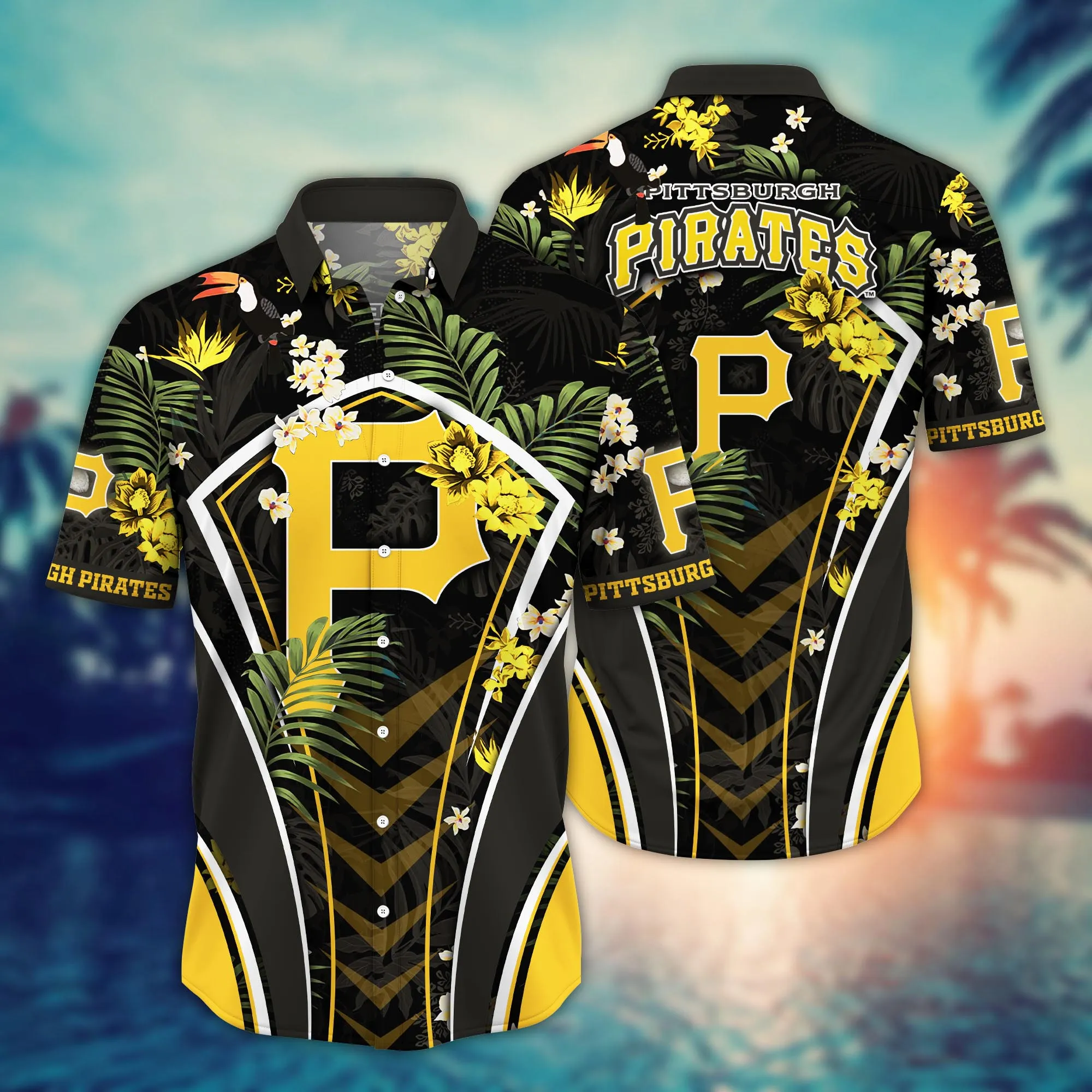 Pittsburgh Pirates Mlb Hawaiian Shirt Ceiling Fans Aloha Shirt