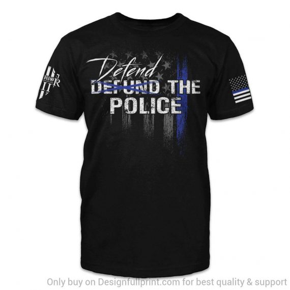 Defend The Police American Flag 2D U &hellip;