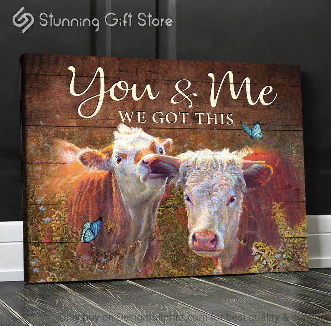 Cow Love Gorgeous Calves Canvas Farm &hellip;