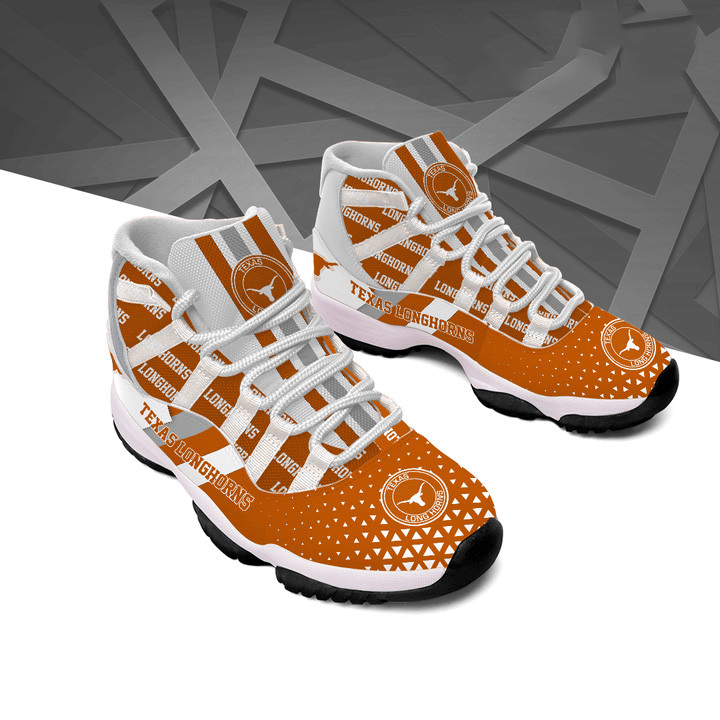 Texas Longhorns Air Jordan 11 Shoes Sport Sneakers Sneaker