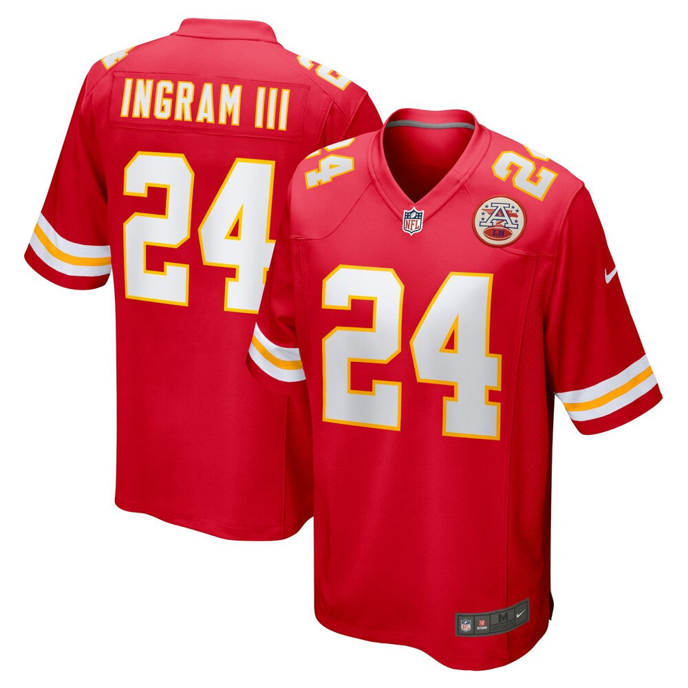 Men’S Kansas City Chiefs Melvin Ingram Iii Nike Red Game Jersey