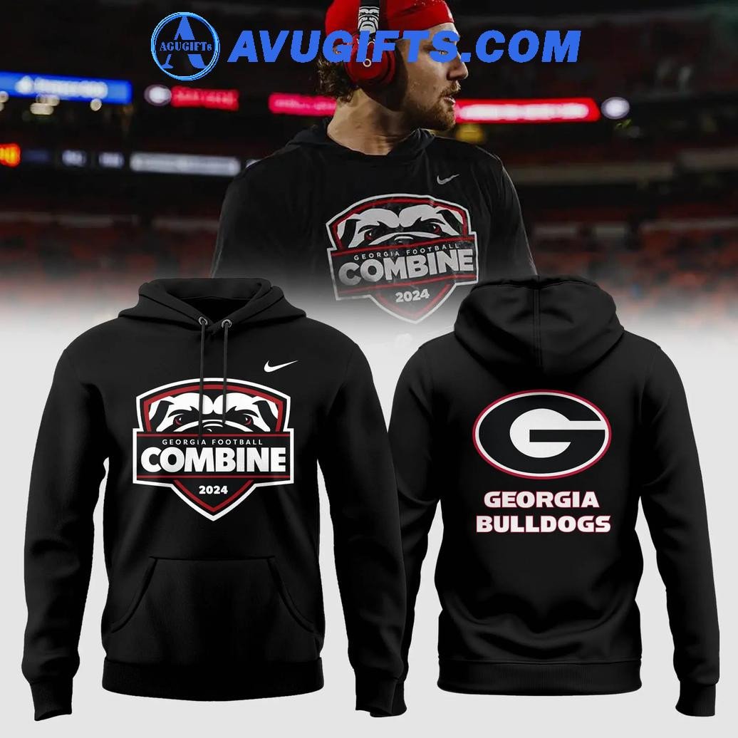 Georgia Football Combine Georgia Bulldogs 2024 New Edition Hoodie – Zip Hoodie 3D Aop Shirt