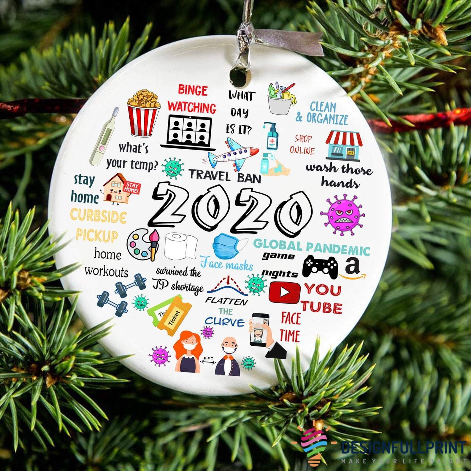 Annual Events Christmas Ornament Lh