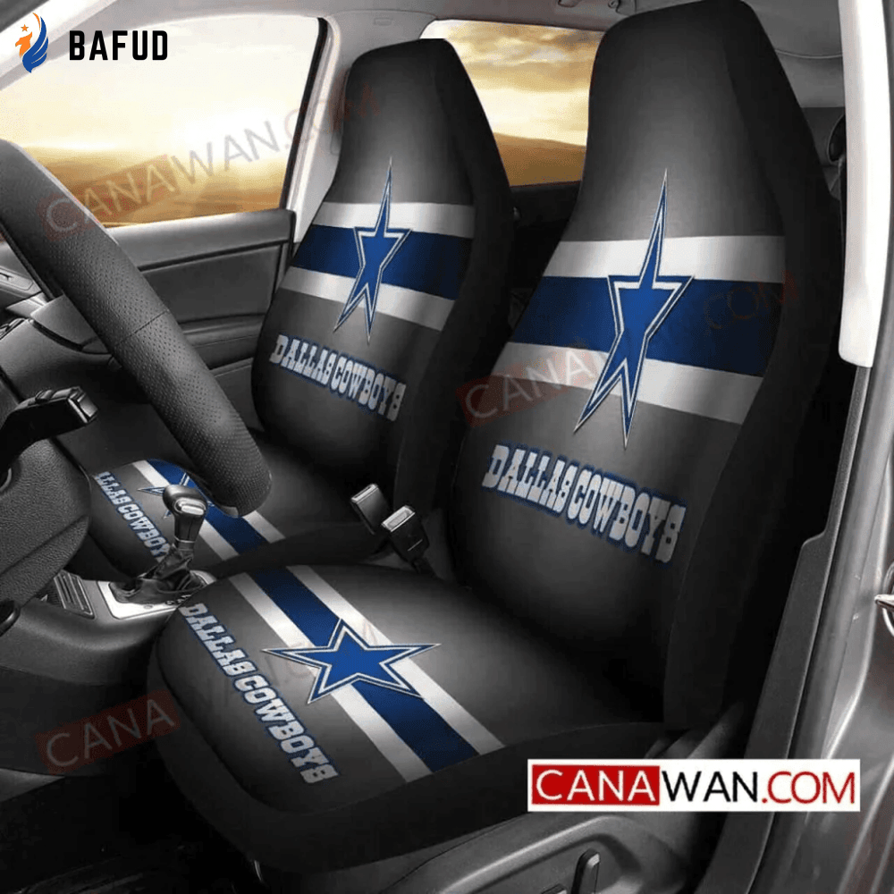 Dallas Cowboys Logo Print Pattern Car Seat Cover CSC446