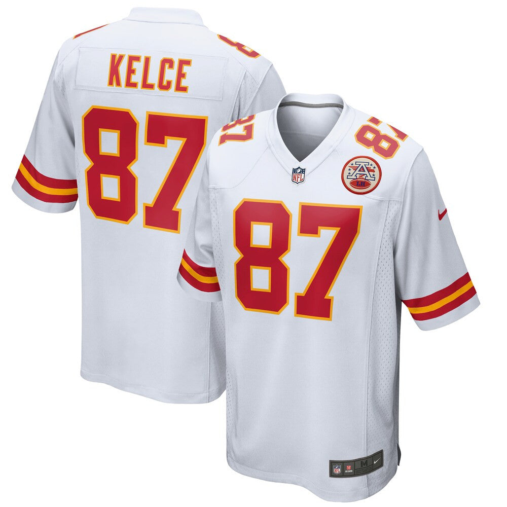 Men’S Kansas City Chiefs Travis Kelce Nike White Game Jersey