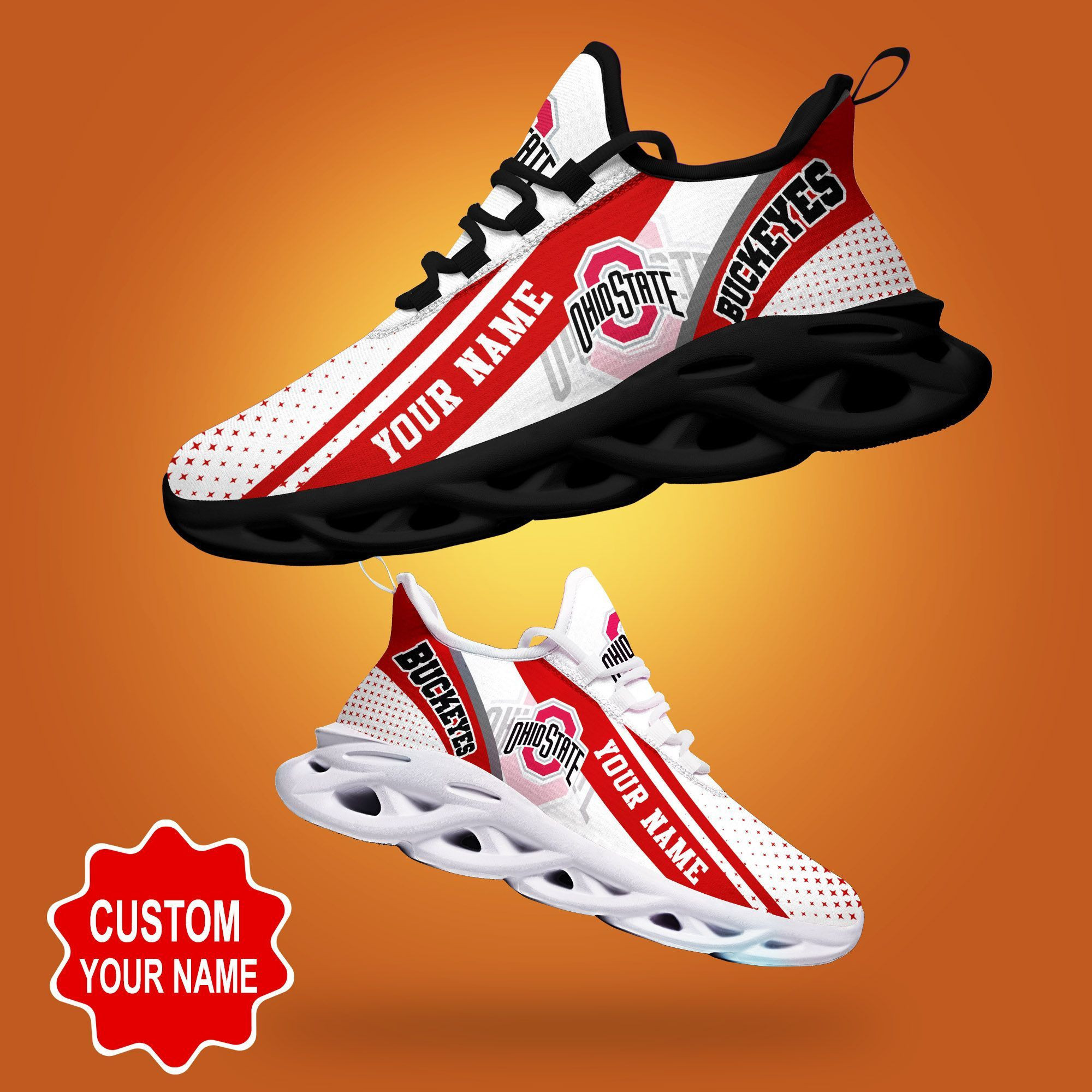 Ohio State Buckeyes Max Soul Shoes Dtms1510100