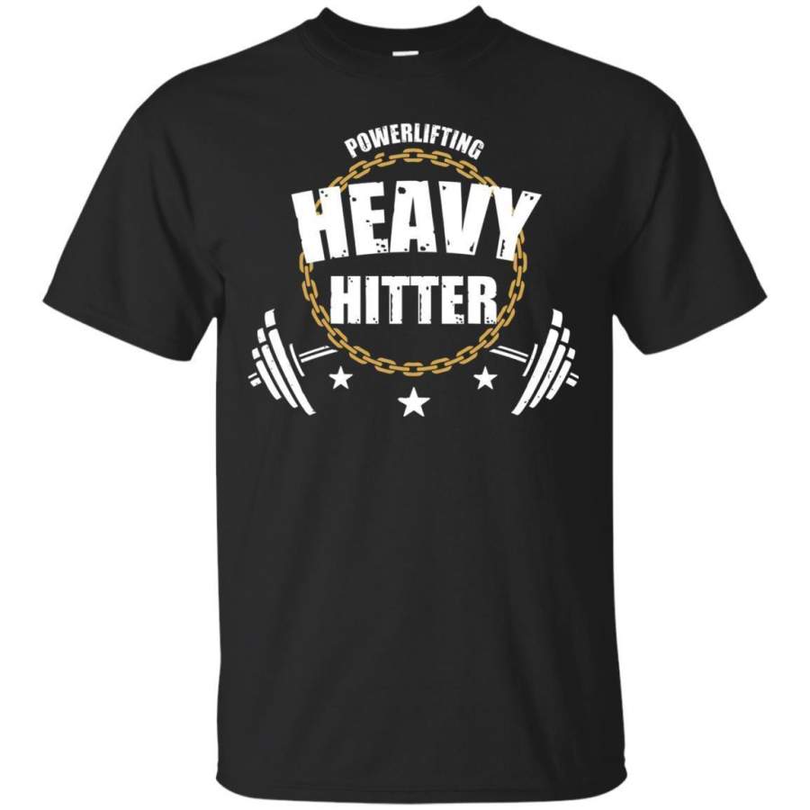 AGR Powerlifting Heavy Hitter Vintage Gym Powerlifter Tshirt Jaq T-shirt