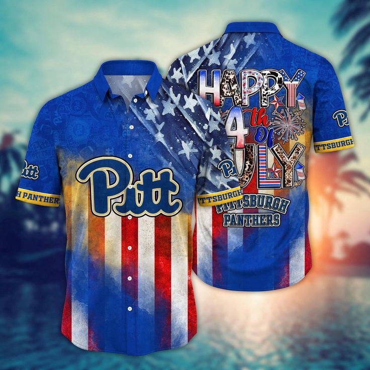 NCAA Pittsburgh Panthers Hawaiian Sh …