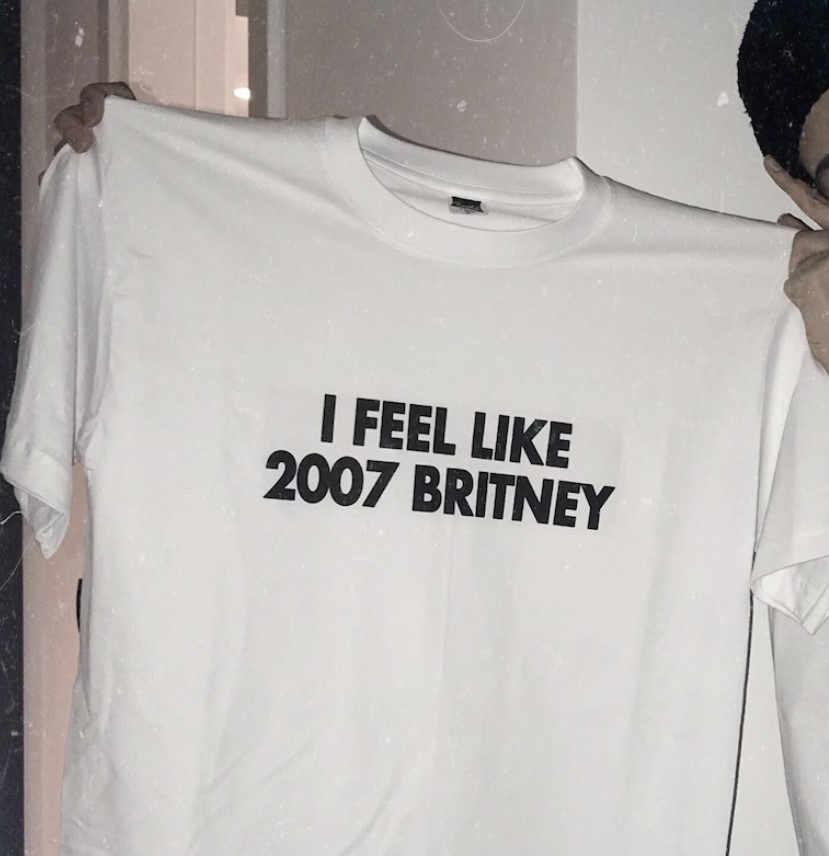 I Feel Like 2007 Britney Spears Tee Shirt Outfits