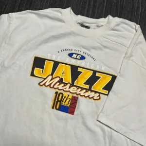 Jazz Museum T Shirt Adult Kansas City Music Band Retro Vintage Kc