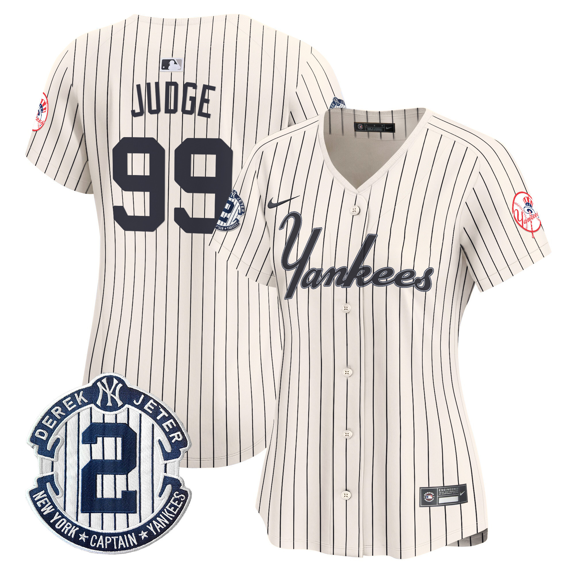 Women’S Yankees Throwback Vapor Premier Limited Jersey – All Stitched