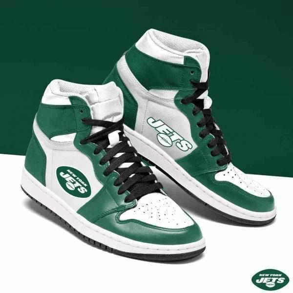 New York Jets JD 1 Sneakers Custom Ver151