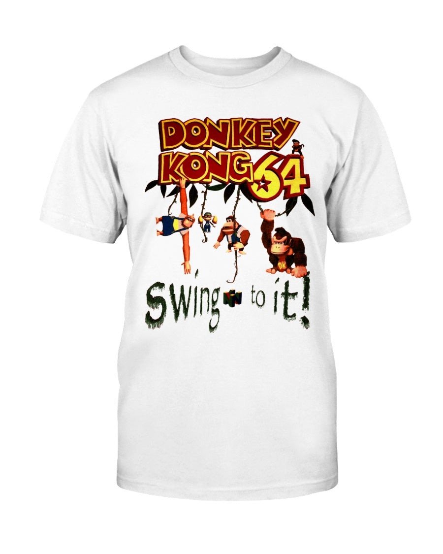 Vintage 1990S Donkey Kong 64 Promo T Shirt 090821