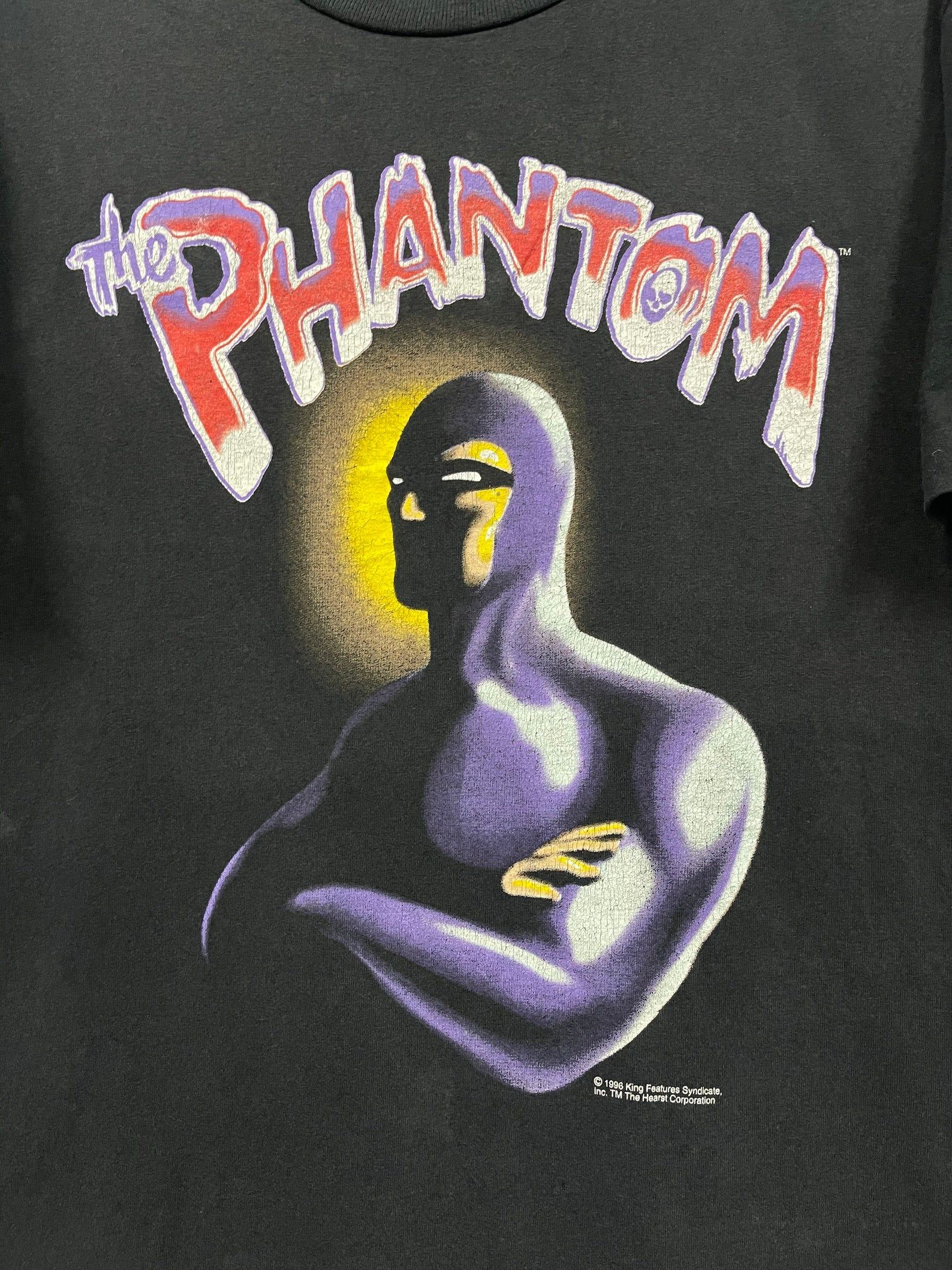 Vintage 1996 The Phantom Superhero Marvel Comics Shirt 90S