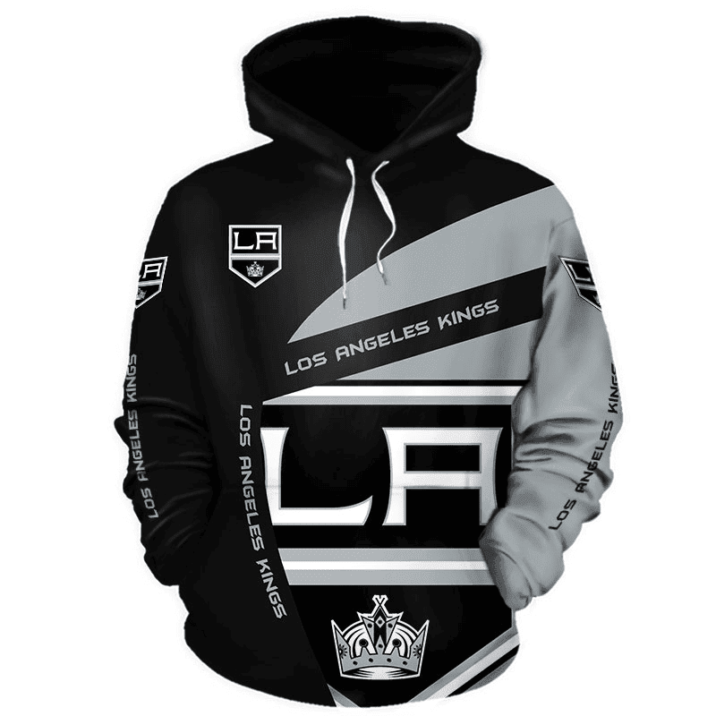 Los Angeles Kings 3D Hoodie Zip Hoodie, Sport-Team 3D All Over Print Hoodie Zip Hoodie  Aop Shirt