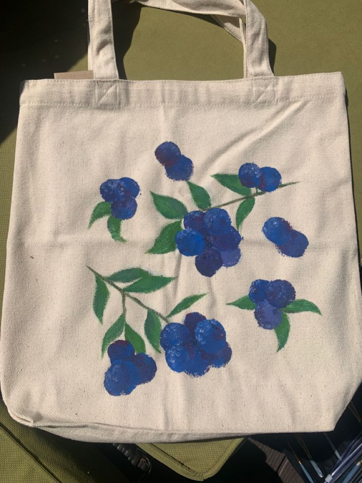 Blueberry tote bag, Best Tote Bags Ideas, Cute Tote Bags Ideas, Tote Bag Design Ideas, Girls Tote Bag, Best Canvas Tote Bags Ideas