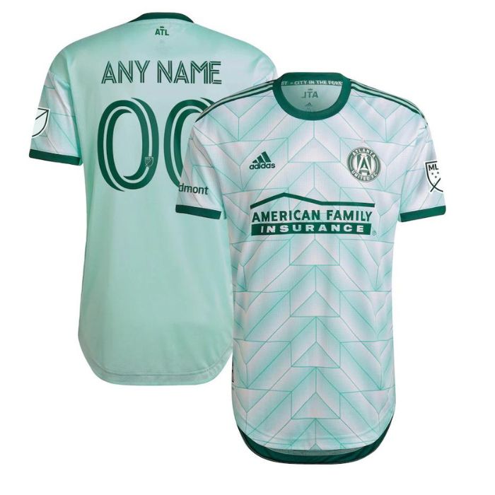 Atlanta United Fc  2022 The Forest Kit Custom Jersey – Mint