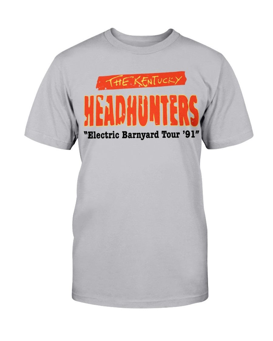 Vintage 90S Kentucky Headhunters Electric Barnyard Tour T Shirt 211006