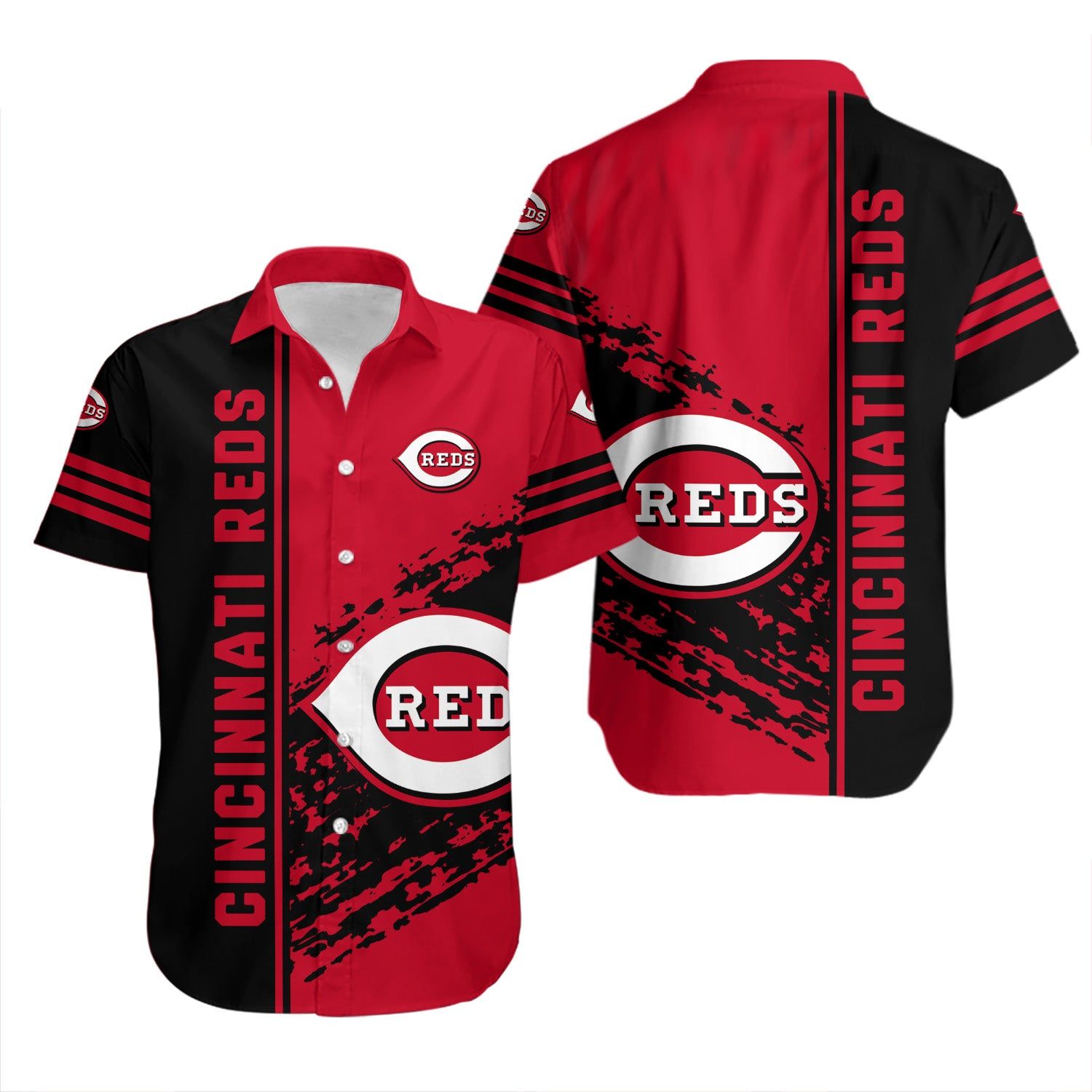 Cincinnati Reds Hawaiian Shirt Quarter Style – Mlb