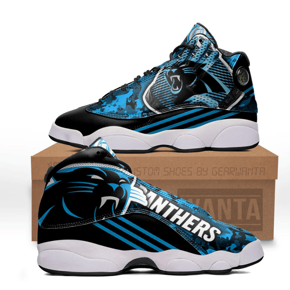 Carolina Panthers Air Jordan 13 Sneakers Custom Shoes JD13 V829