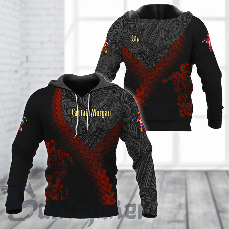 The Captain Morgan Mandala Hoodie & Zip Hoodie