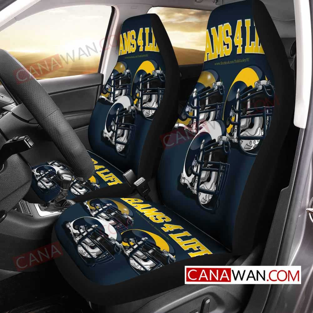 Los Angeles Rams Car Seat Cover Set CSC9104